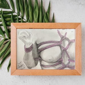 "Exponte & Despójate XVII" ~ Acuarela (A5)